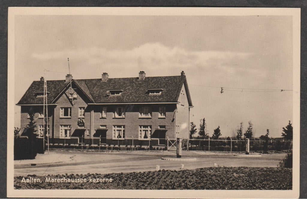 aalten marechausee kazerne, Verzenden, 1940 tot 1960, Gelopen, Gelderland