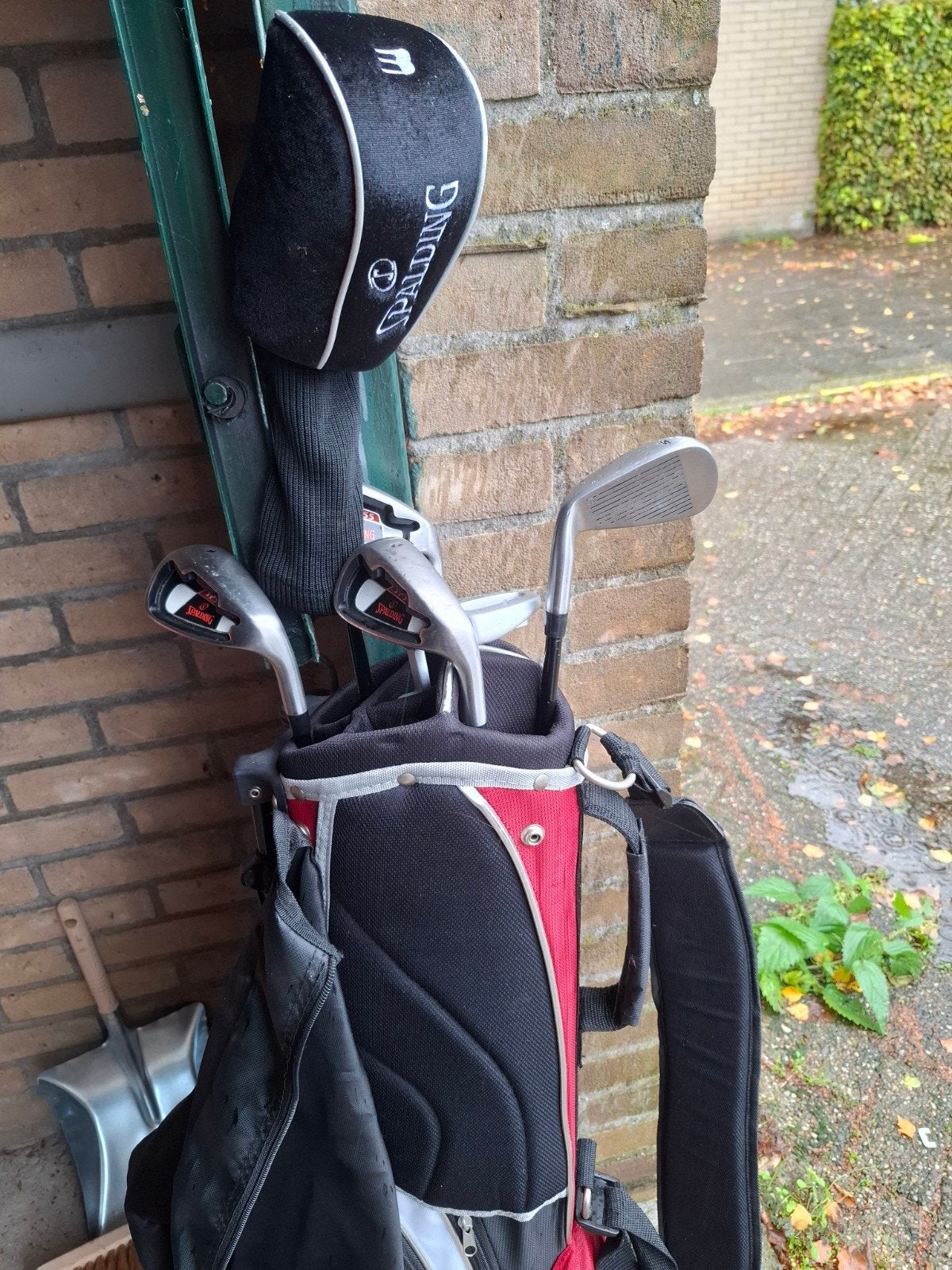 Spalding golfset met tas - Ideaal voor beginners!, Ophalen, Gebruikt, Set, Overige merken