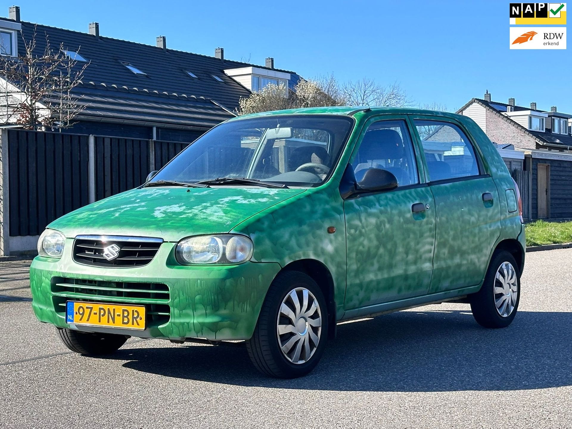 Suzuki Alto 1.1 GLX Automaat*NAP*Elektrische ramen*Stuurbekr, 4 cilinders, Origineel Nederlands, Bedrijf, Onderhoudsboekje