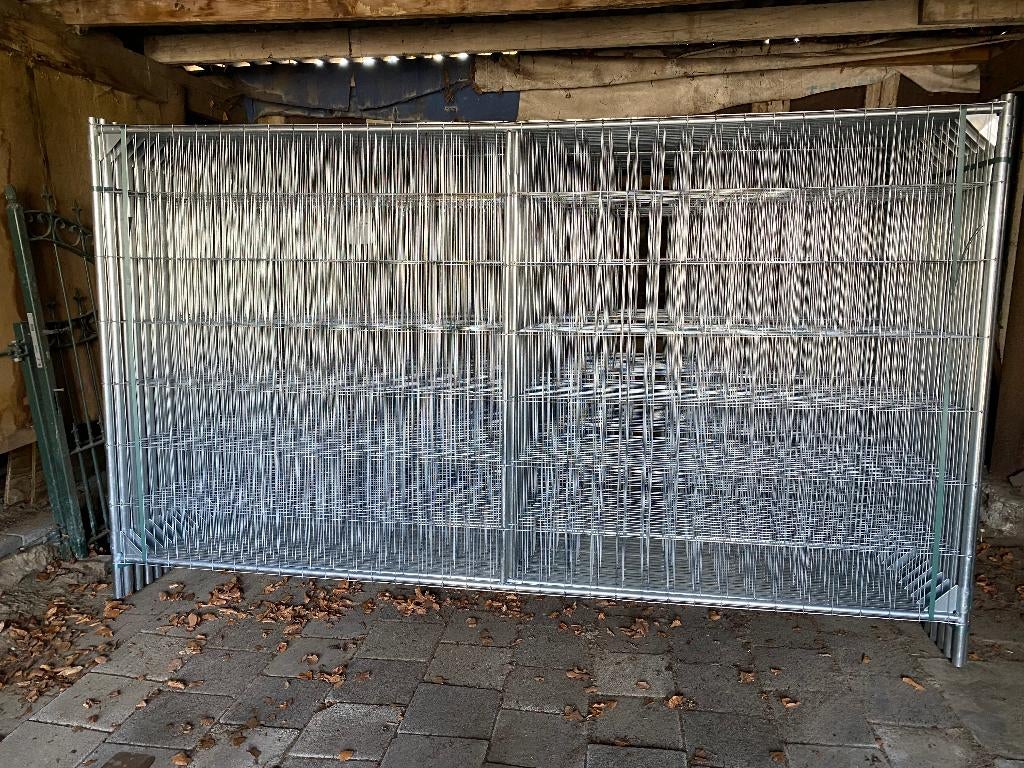 bouwhekken bouwhek, Doe-het-zelf en Verbouw, Metalen, Ophalen, Nieuw, IJzer