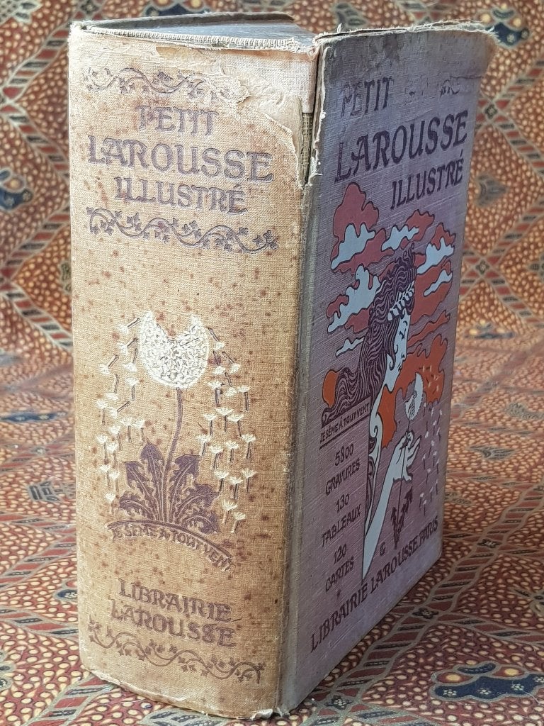 Petit Larousse illustre antiek boek uit Frankrijk uit 1906., Ophalen of Verzenden