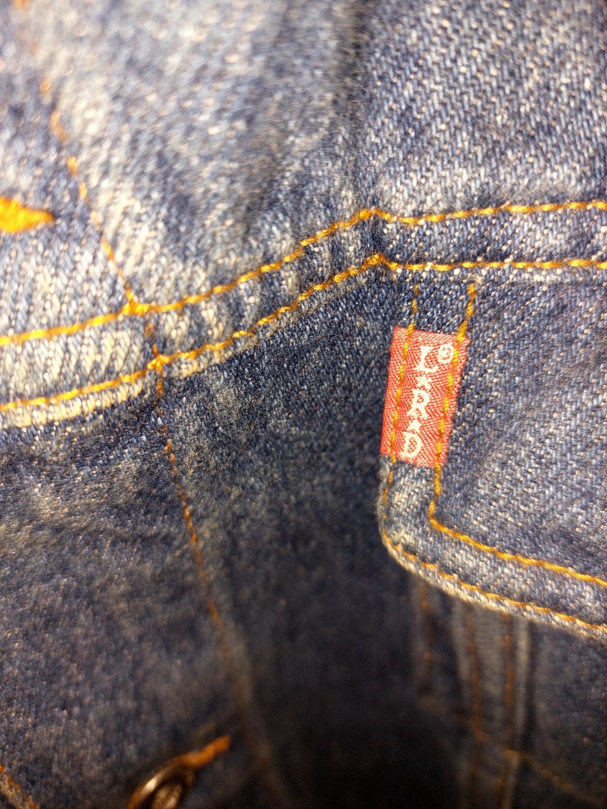 L.R.D.BLEU JEANS HERENJAS(denim), Ophalen of Verzenden, Zo goed als nieuw, Blauw, W33 - W34 (confectie 48/50)