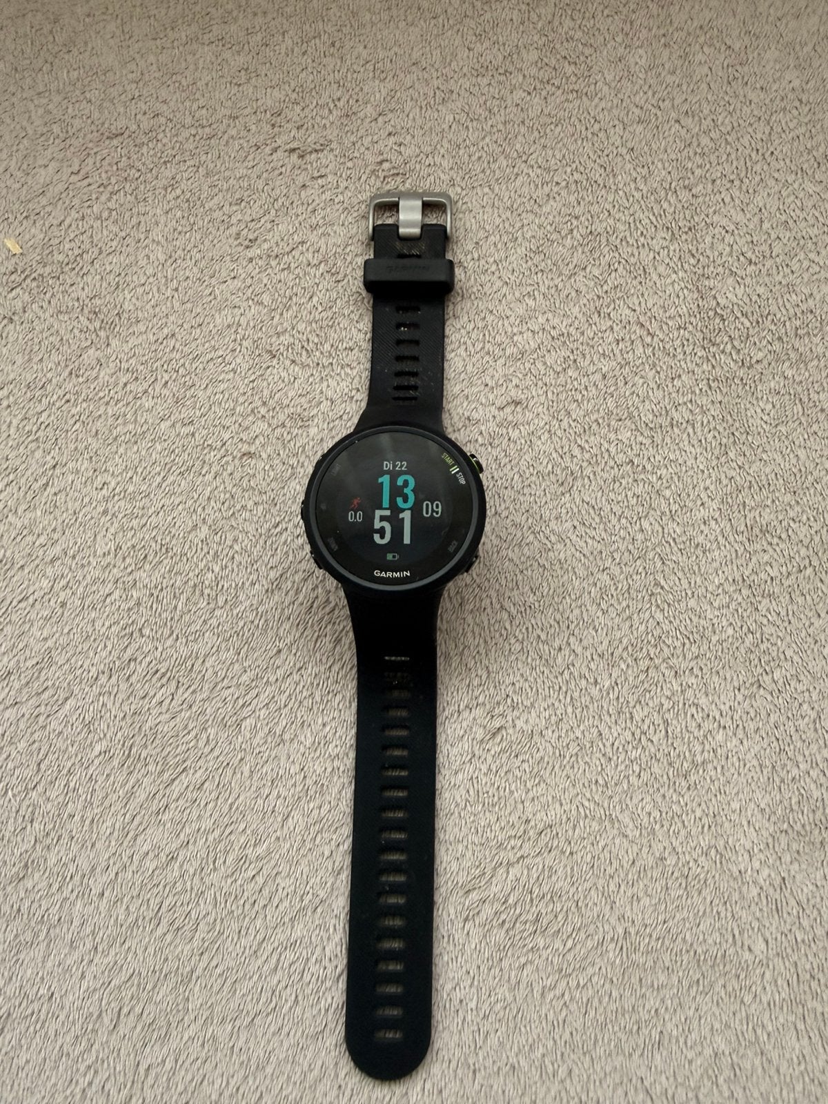 Garmin Forerunner 45 GPS Hardloophorloge, Afstand, Zwart, Ophalen of Verzenden, Zo goed als nieuw