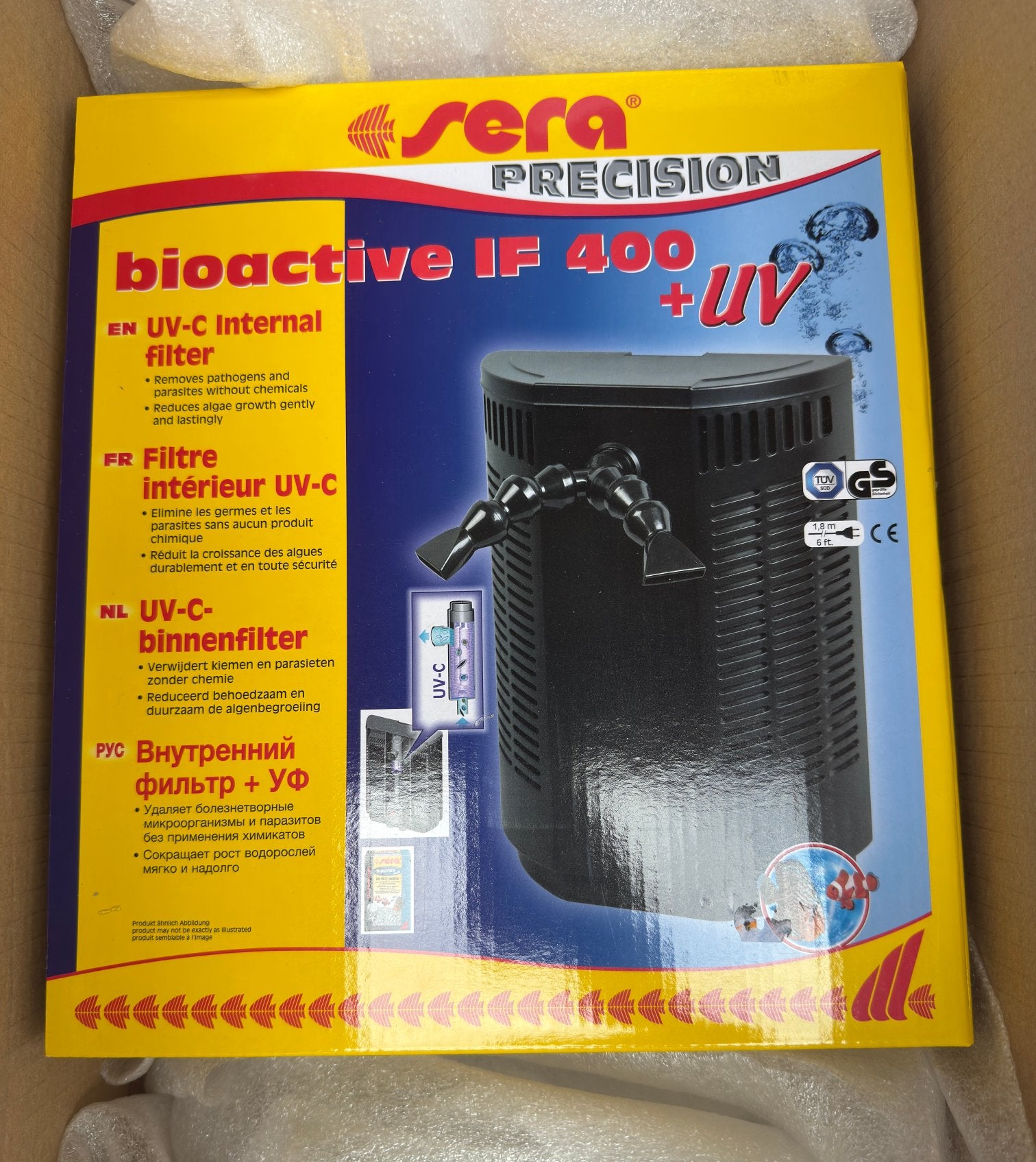 Sera precision filter if 400 met uv, Dieren en Toebehoren, Sera, Pomp, Nieuw, Ophalen of Verzenden