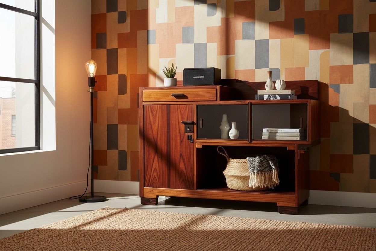 Art Deco kast  Amsterdamse School dressoir kast, Ophalen