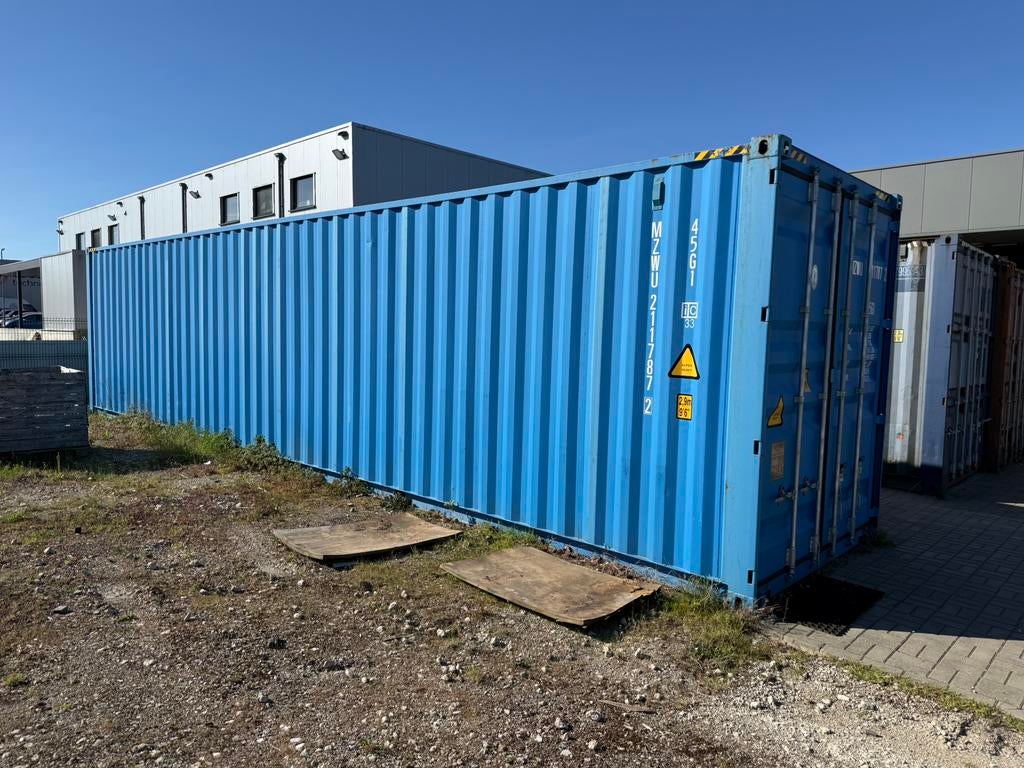 High cube 40 ft zeecontainer nieuw, Ophalen of Verzenden