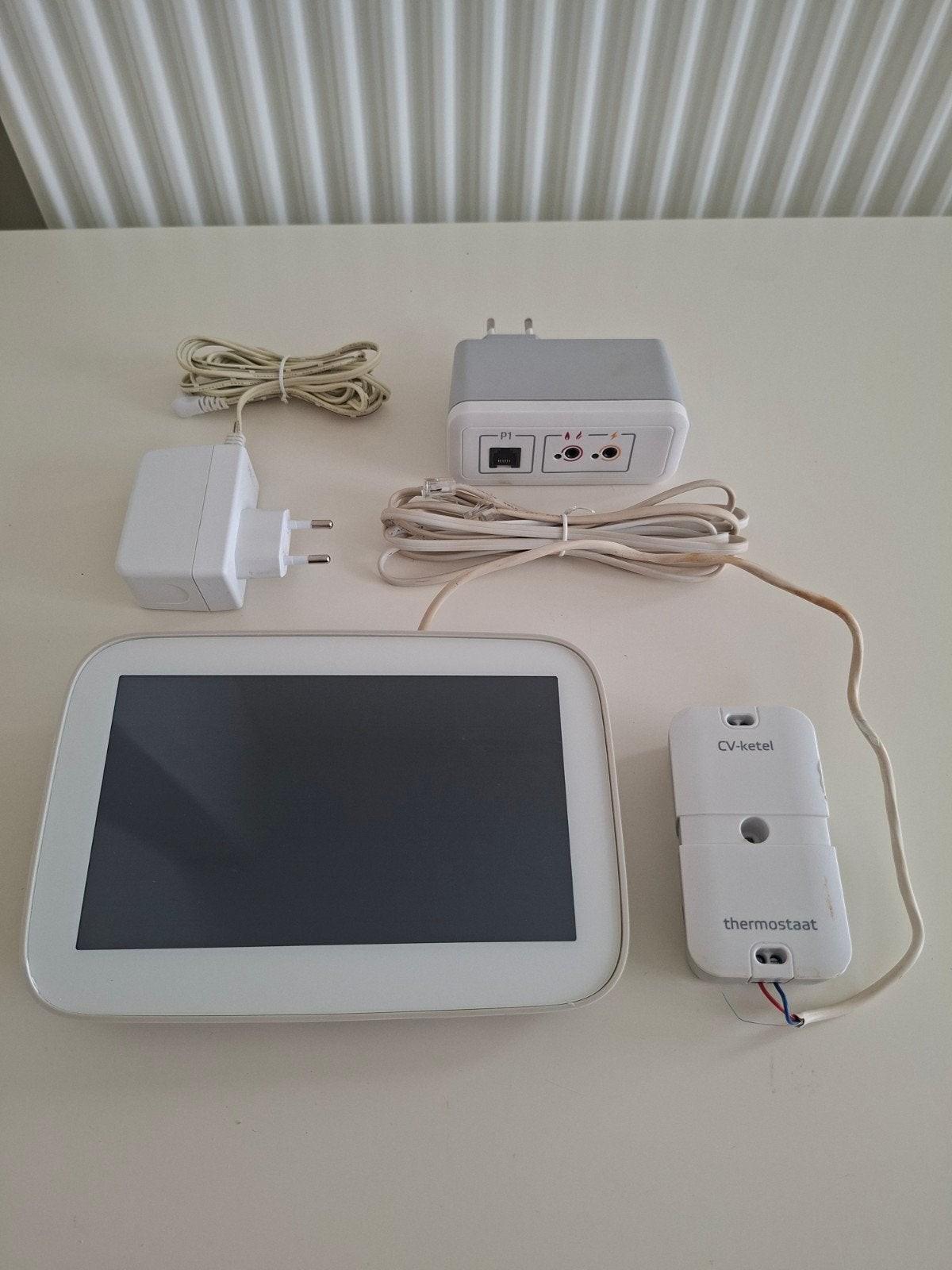 Toon 2 + CV-ketel module + P1 meetmodule, Doe-het-zelf en Verbouw, Ophalen of Verzenden, Slimme thermostaat, Gebruikt