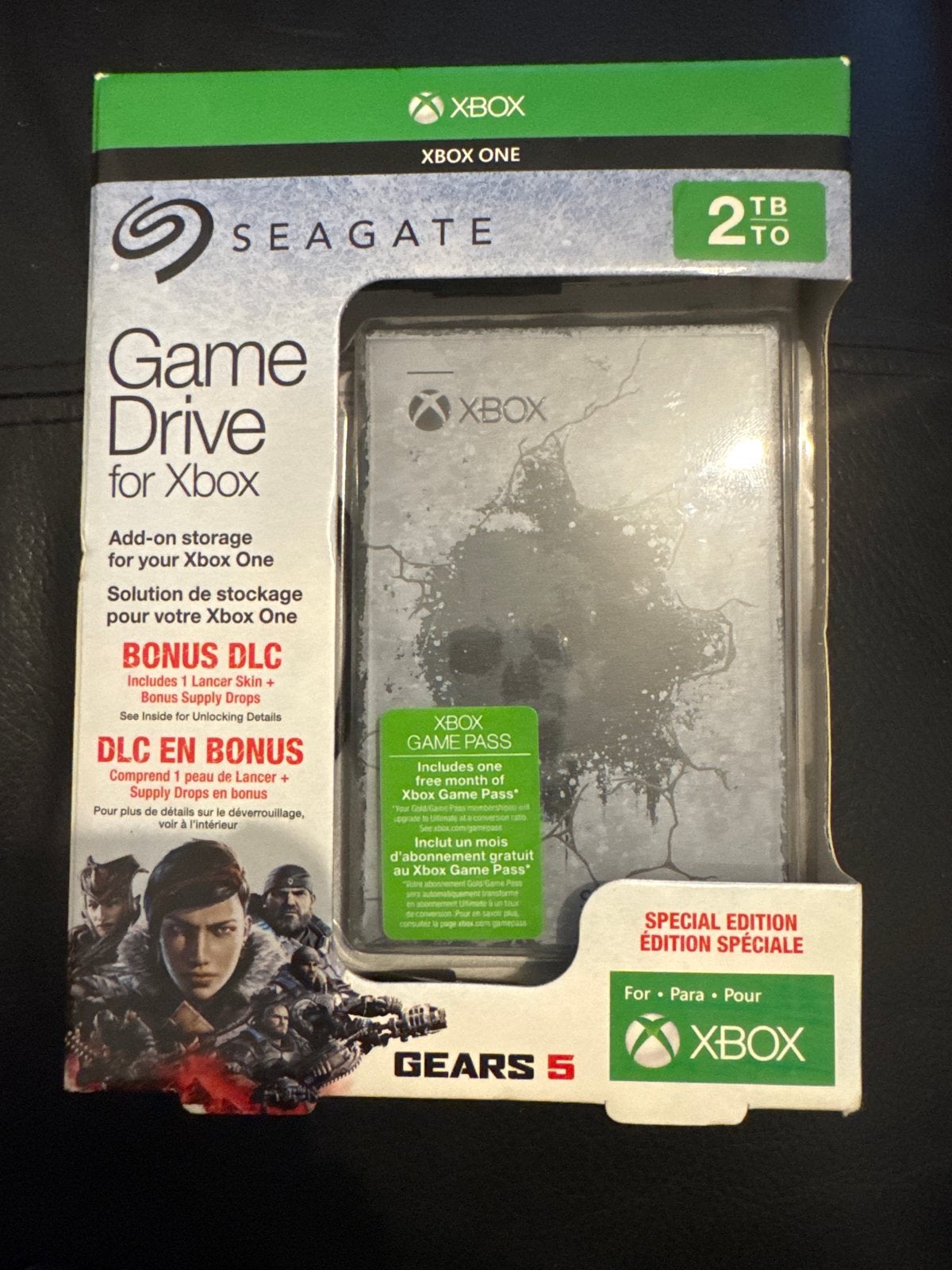 Seagate Game Drive  voor Xbox One - 2TB (Zo goed als nieuw)