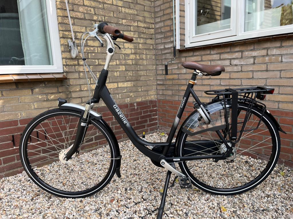 Zeer nette Gazelle Orange C7+ damesfiets 57cm, Fietsen en Brommers, Fietsen | Dames | Damesfietsen, Versnellingen, Zo goed als nieuw