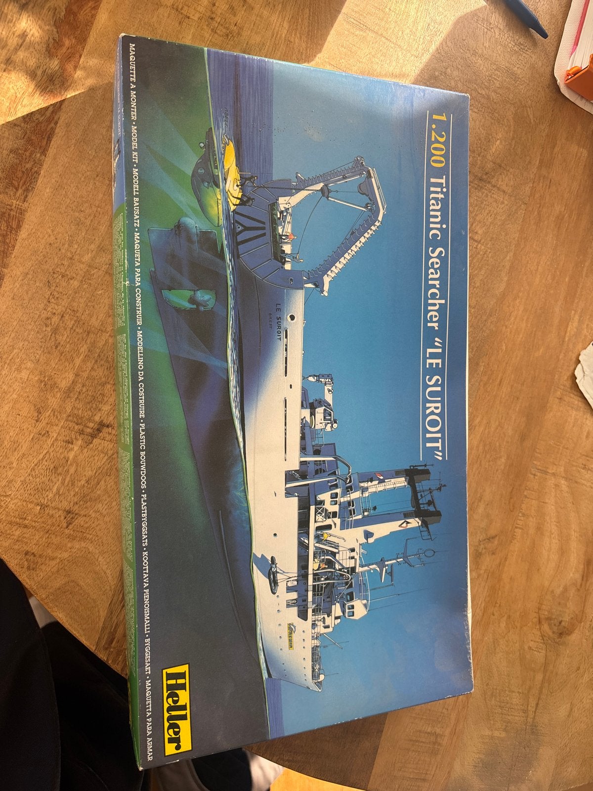 Heller 1:200 Titanic Searcher "LE SUROIT" Modelbouwkit, Ophalen of Verzenden, Nieuw, 1:200 of kleiner, Heller
