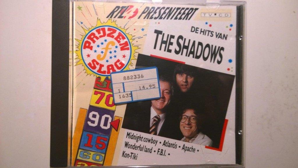 The Shadows - De Hits Van The Shadows, Ophalen of Verzenden, Zo goed als nieuw