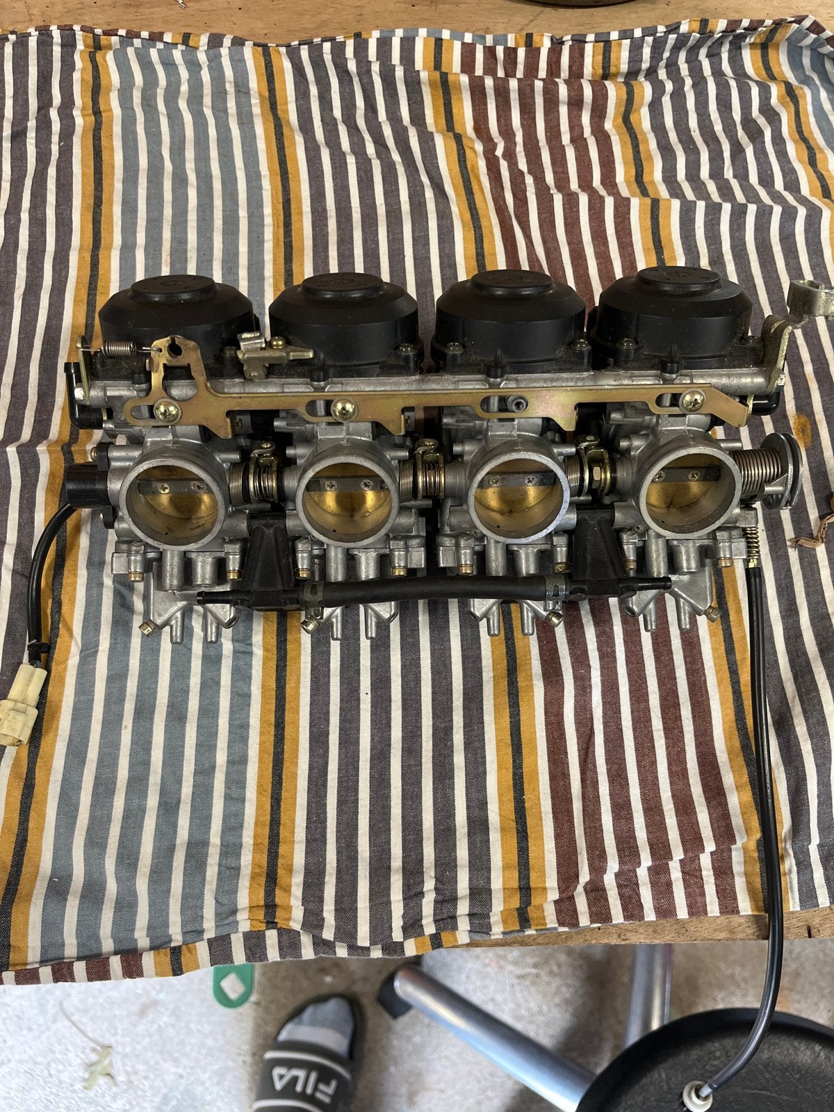 Yamaha R6 Keihin CVR 5EB1 Carburateur, Ophalen of Verzenden, Gebruikt