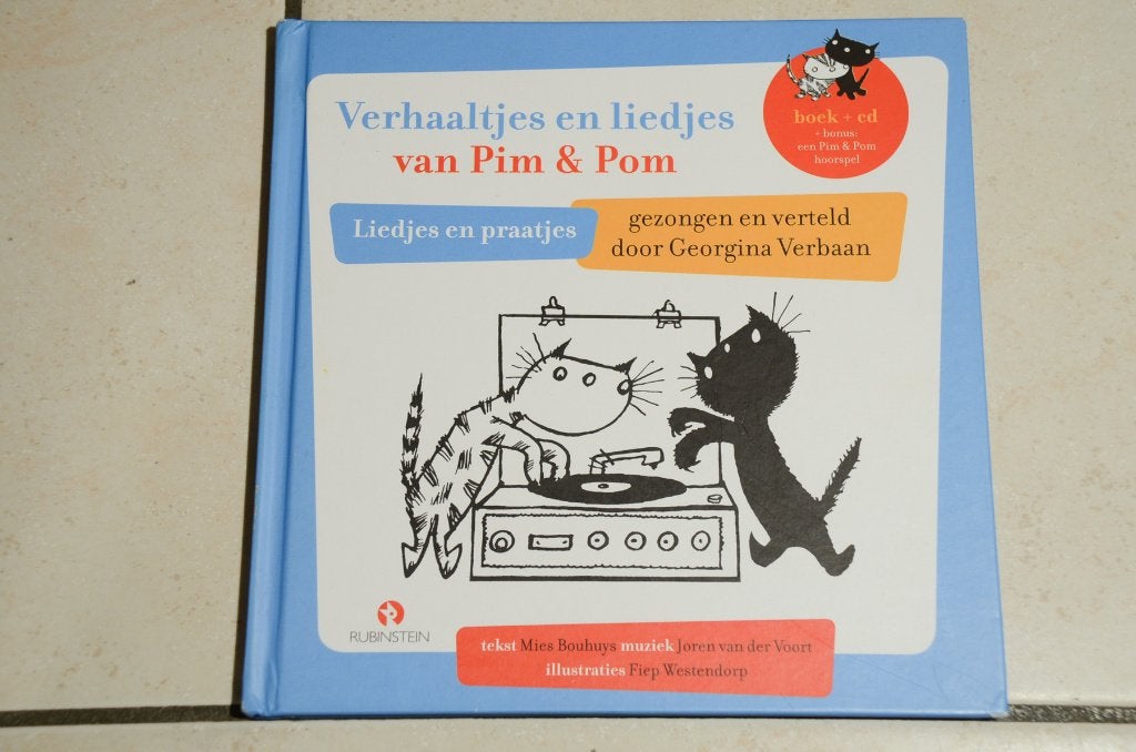 Verhaaltje en liedjes van Pim & Pom / Mies Bouhuys, Boeken, Fictie algemeen, Jongen of Meisje, Ophalen of Verzenden, Zo goed als nieuw