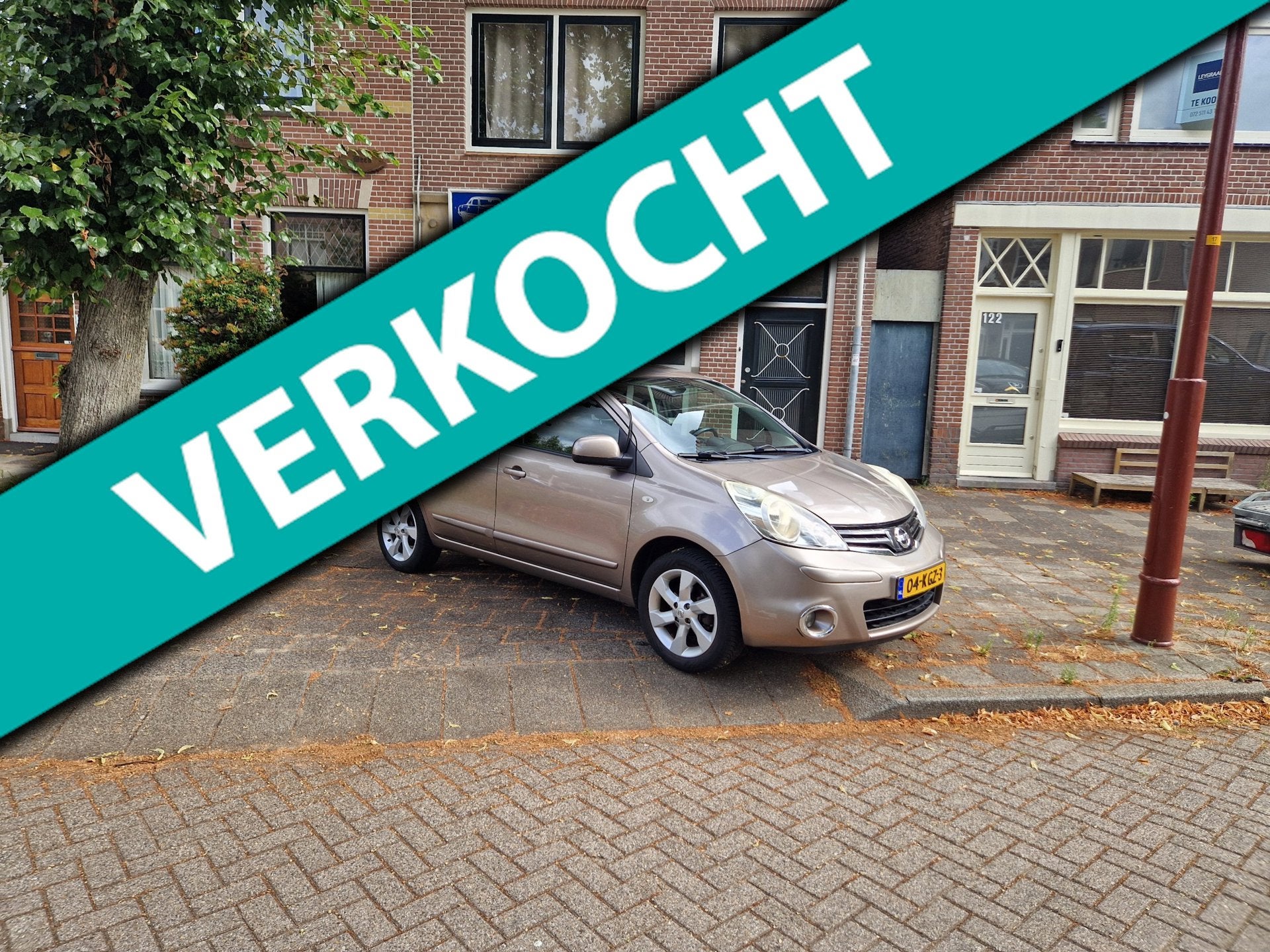 Nissan Note 1.4 Acenta navi trekh enz, Voorwielaandrijving, Gebruikt, 4 cilinders, Bruin
