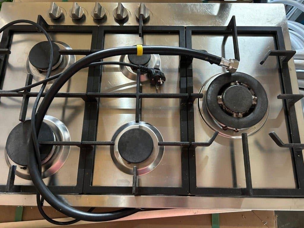 5 pits ETNA inbouw gaskookplaat, Witgoed en Apparatuur, Kookplaten, Gebruikt, Inbouw, Gas, 5 kookzones of meer, Ophalen