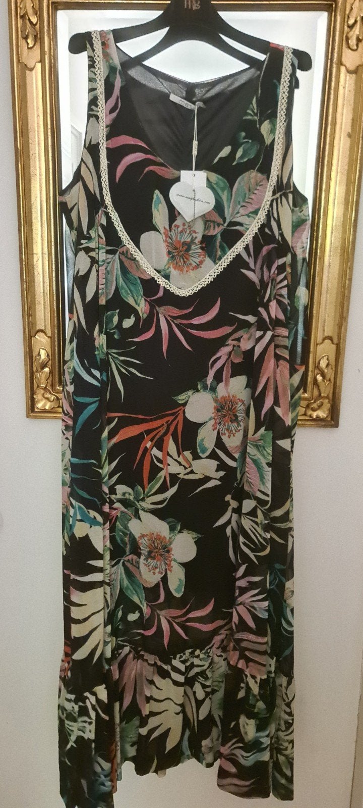 nieuwe plussize L 50 52 jurk Mat Fashion dress zwart roze, Kleding | Dames, Grote Maten, Mat fashion, Nieuw, Ophalen of Verzenden