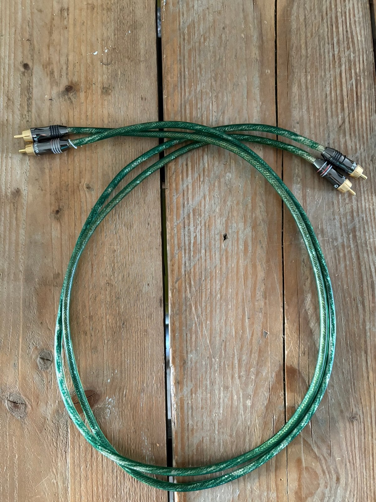 Qed Qunex stereo interlink 90cm, Ophalen of Verzenden, Zo goed als nieuw, Minder dan 2 meter, Interlink-kabel