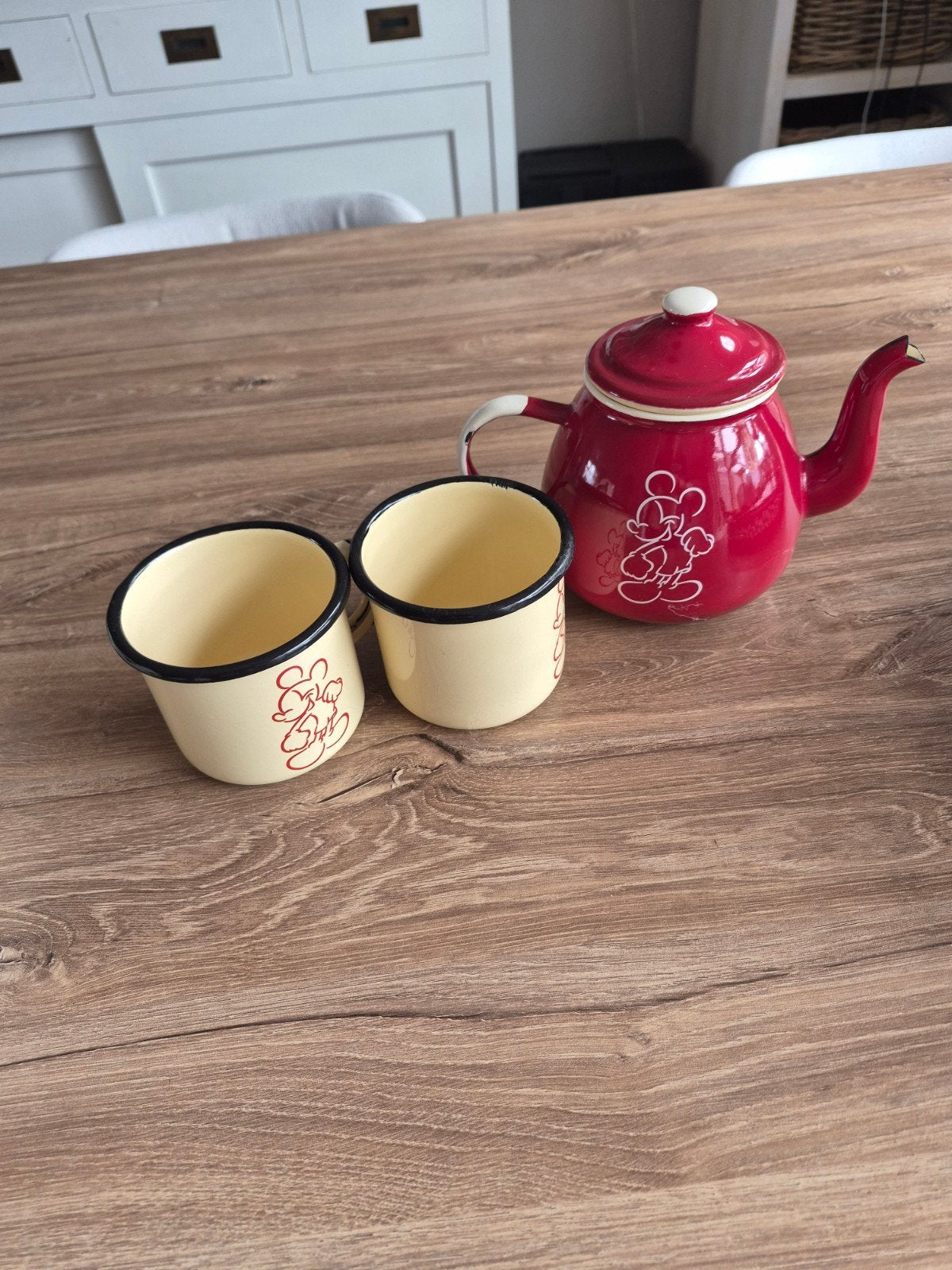 Disney Theepot en Mokken Set - Exclusief Disneyland Parijs, Ophalen of Verzenden
