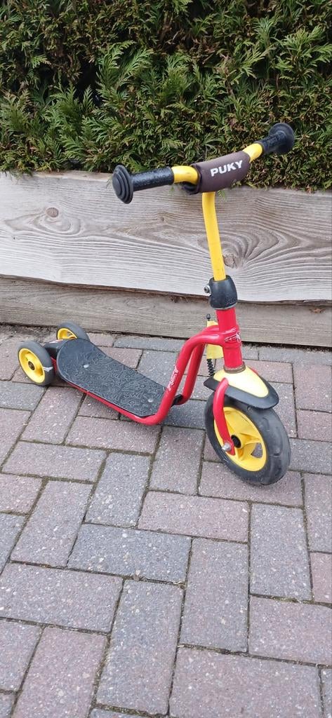 Puky step voor kinderen, rood en geel, Ophalen, Gebruikt, Gewone step, Puky
