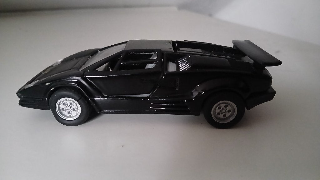 Welly Lamborghini Countach - Zwart Speelgoedauto, Ophalen, Gebruikt, Auto