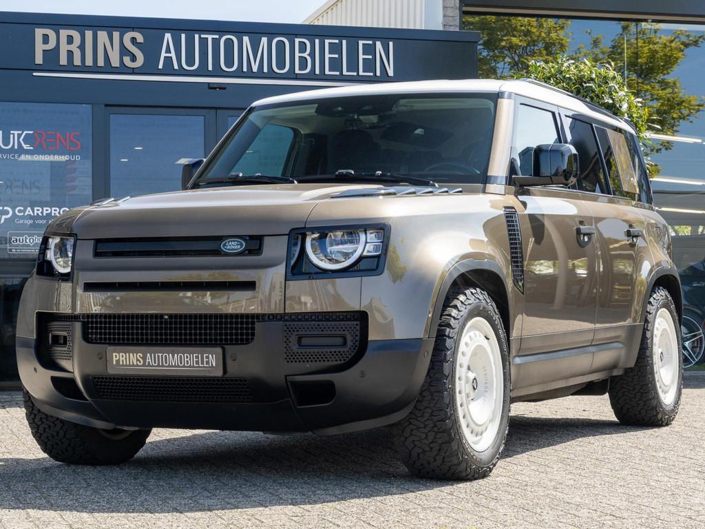 Land Rover Defender 110 2.0 P400e 110 Heritage|Luchtvering|S, Auto's, Land Rover, Automaat, 404 pk, Gebruikt, 4 cilinders