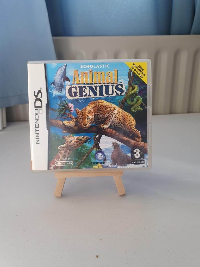 Scholastic Animal Genius Nintendo DS - Gebruikt, Ubisoft, Puzzel en Educatief, Gebruikt, 1 speler