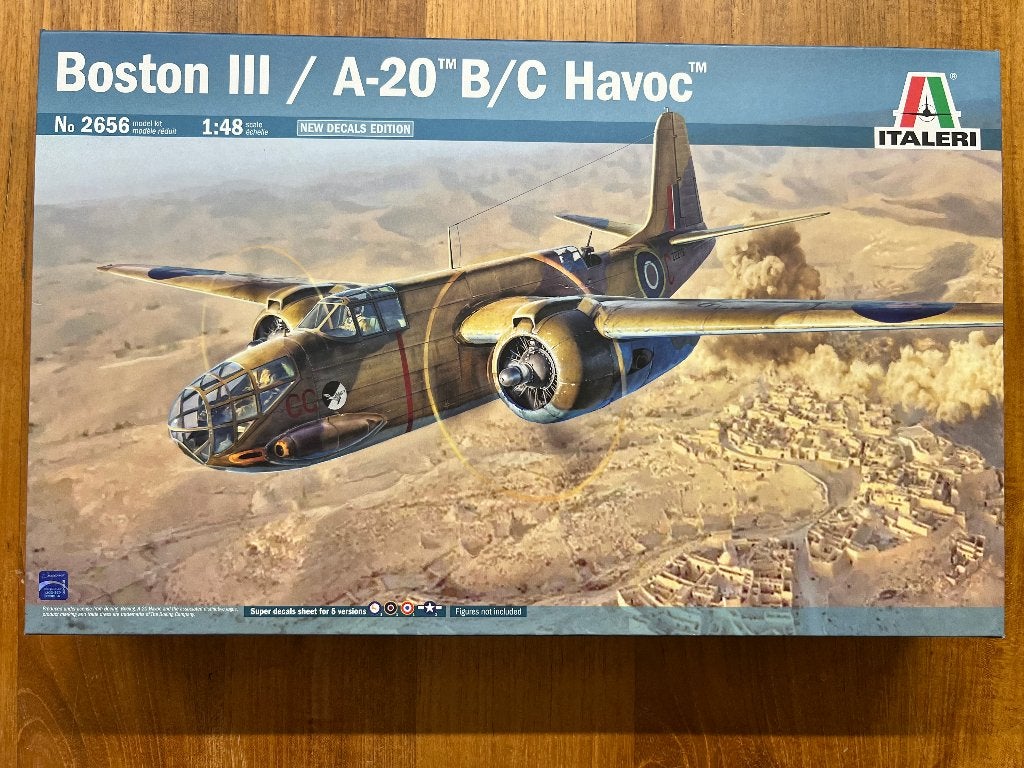 Italeri Boston III A-20 Havoc 1:48 bouwpakket – 2656, Italeri, Nieuw, Ophalen of Verzenden, Groter dan 1:72