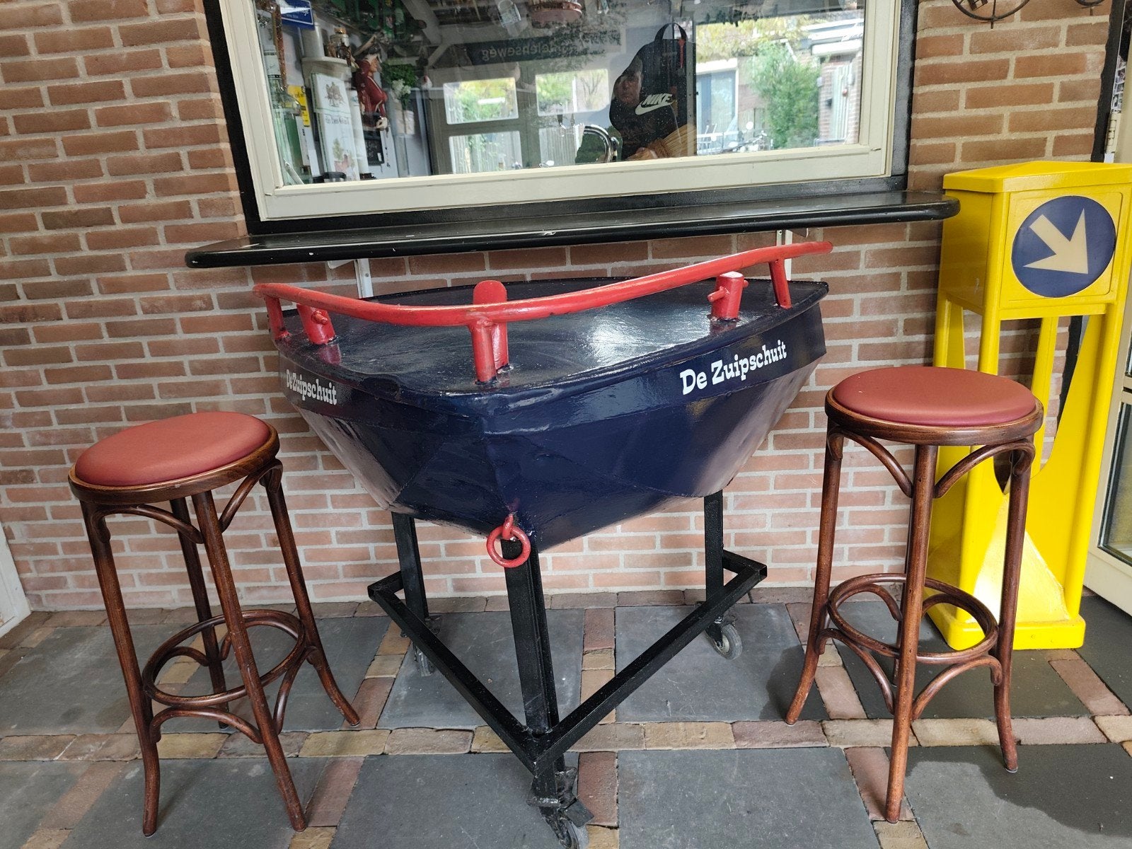 statafel te koop, Ophalen, Gebruikt
