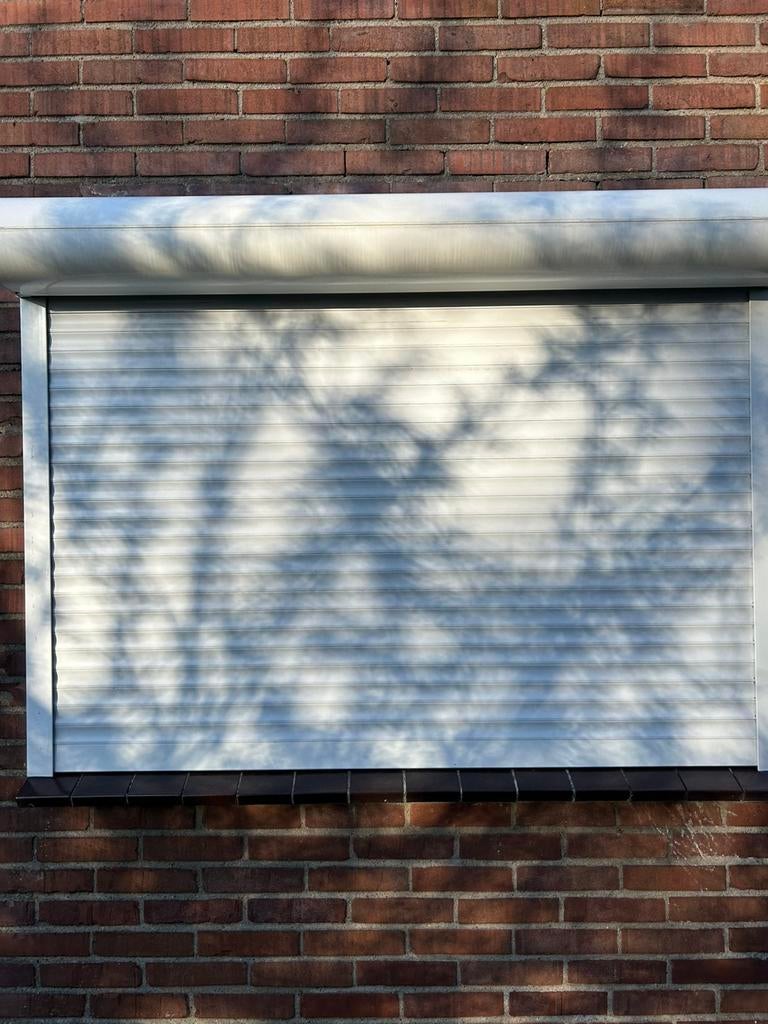 Rolluik L x B: 180cm x 100 (motor nog te plaatsen), Ophalen, Gebruikt, 100 tot 150 cm, Wit