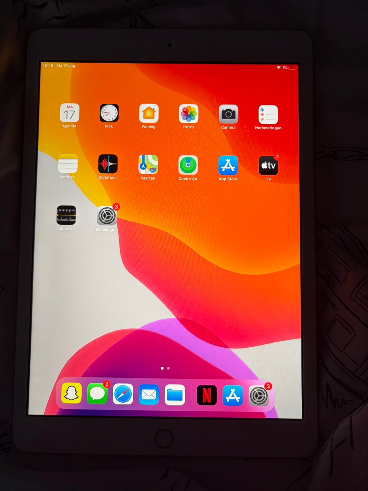 Apple ipad 14.4, Ophalen, Zo goed als nieuw, 10 inch, Bescherming voor- en achterkant