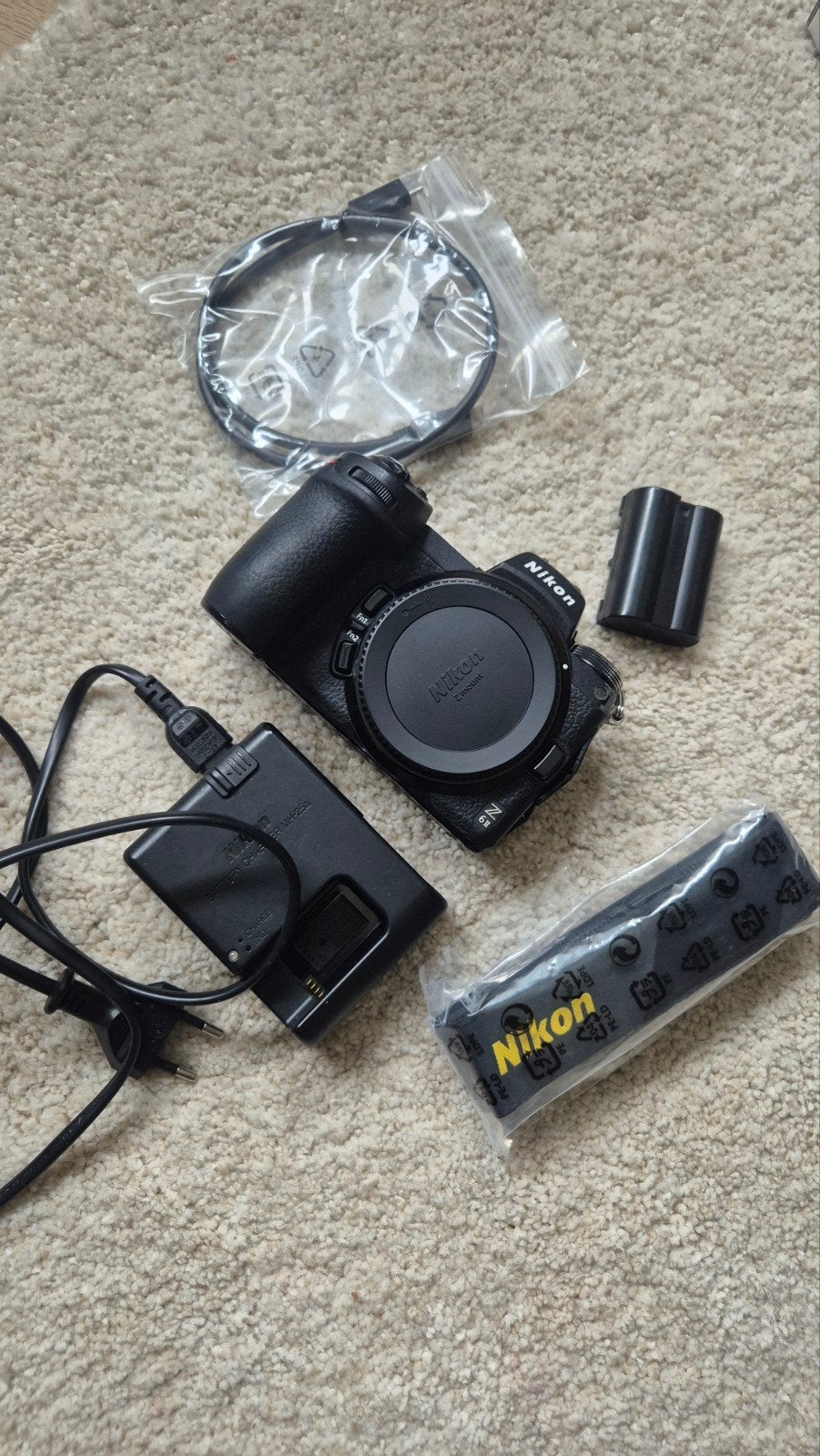 Nikon Z6II Systeemcamera, Audio, Tv en Foto, Gebruikt, Ophalen of Verzenden, Accu, Nikon