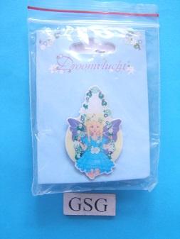 Droomvlucht elfje nr. EPP50380-01, Ophalen, Nieuw, Button of Speldje