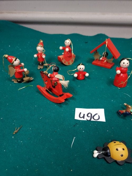 490 ] kerstboom hangers hout, Ophalen of Verzenden, 'T Olde Gre-j, Info@toldegrej.nl, Endepoelstraat 20f Didam