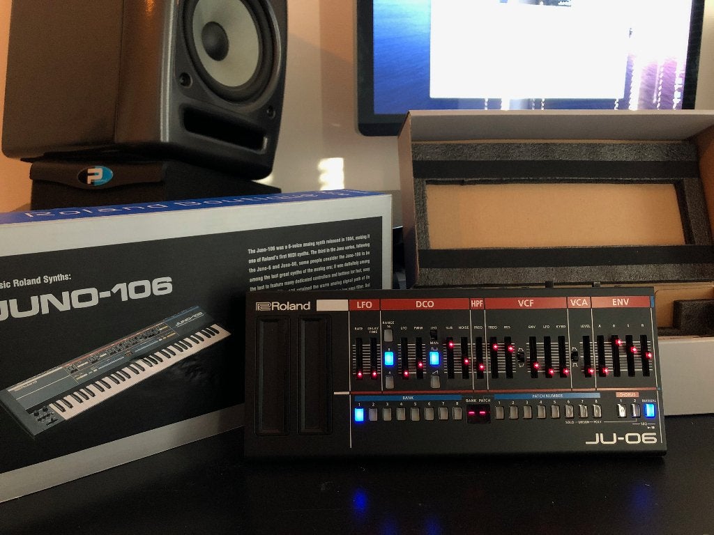 Roland JU-06 Boutique Synthesizer - Zo goed als nieuw, Ophalen, Roland, Overige aantallen, Zo goed als nieuw