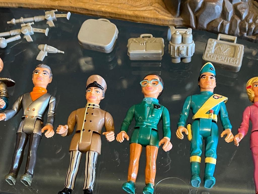 Thunderbirds Partij Eiland Figuren Voertuigen Matchbox, Verzamelen, Ophalen of Verzenden, Gebruikt