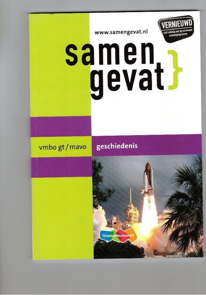 Samengevat Geschiedenis Mavo VMBO-GT 9789006144123, Boeken, Schoolboeken, Ophalen of Verzenden, Zo goed als nieuw, VMBO, Geschiedenis
