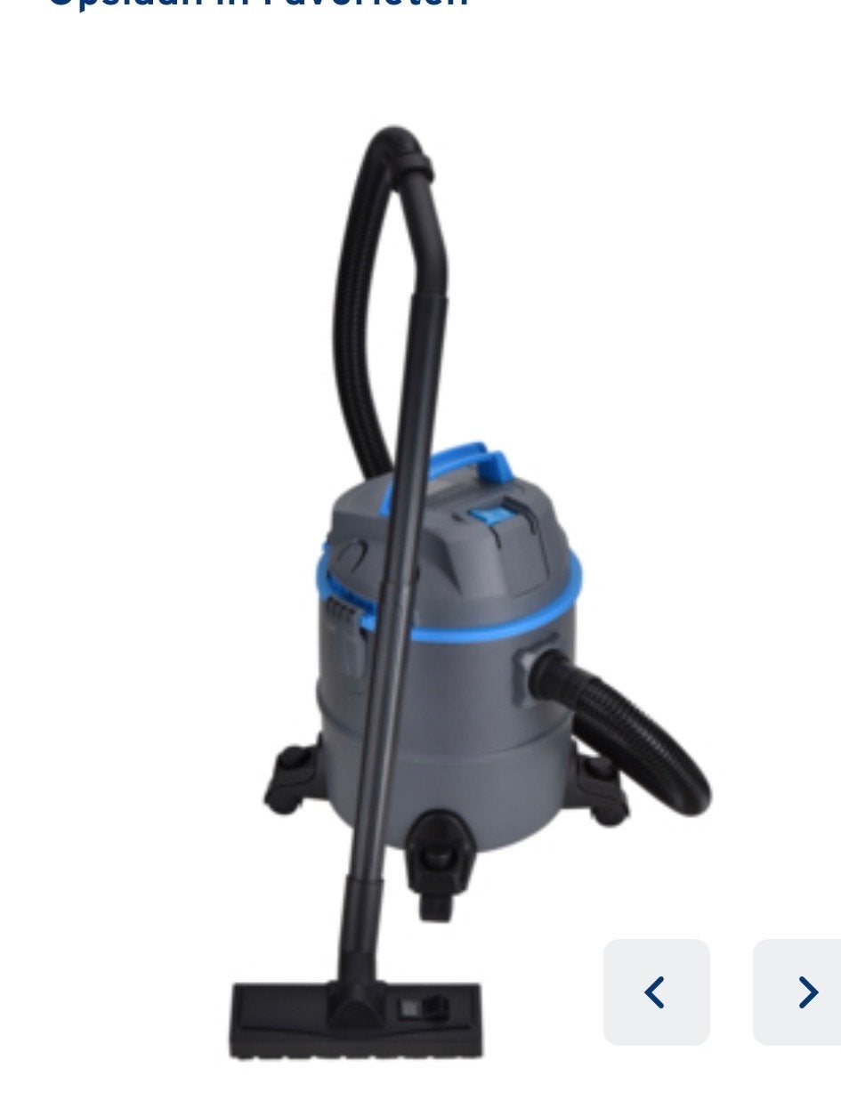 Water/Stofzuiger 20L 1300W - Krachtige Alleszuiger, Ophalen, Nieuw, Waterstofzuiger, Reservoir