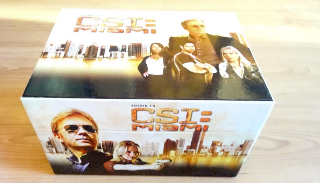 DVD box CSI Miami seizoen 1 – 5, Cd's en Dvd's, Vanaf 12 jaar, Ophalen of Verzenden, Zo goed als nieuw, Actie en Avontuur