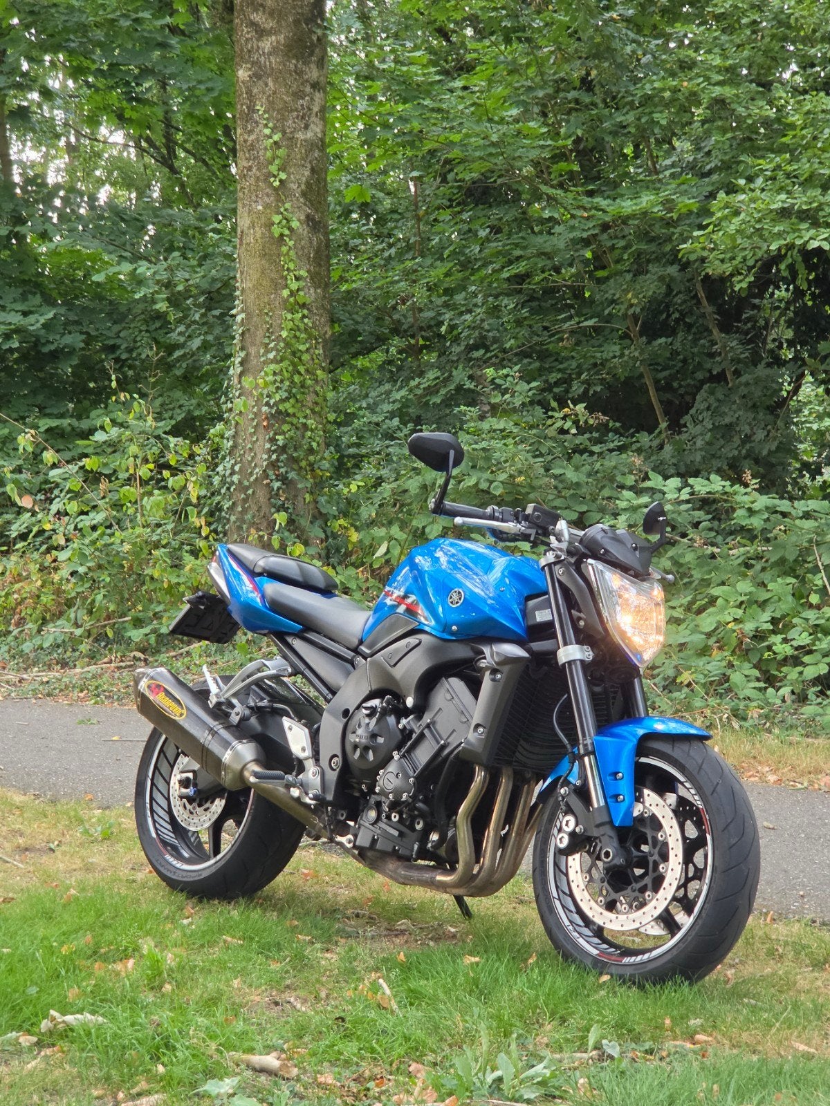 Yamaha FZ1 - Topstaat met Akrapovic uitlaat, Motoren, Motoren | Yamaha, Sportuitlaat, 4 cilinders, Motorrijbewijs A, Gebruikt