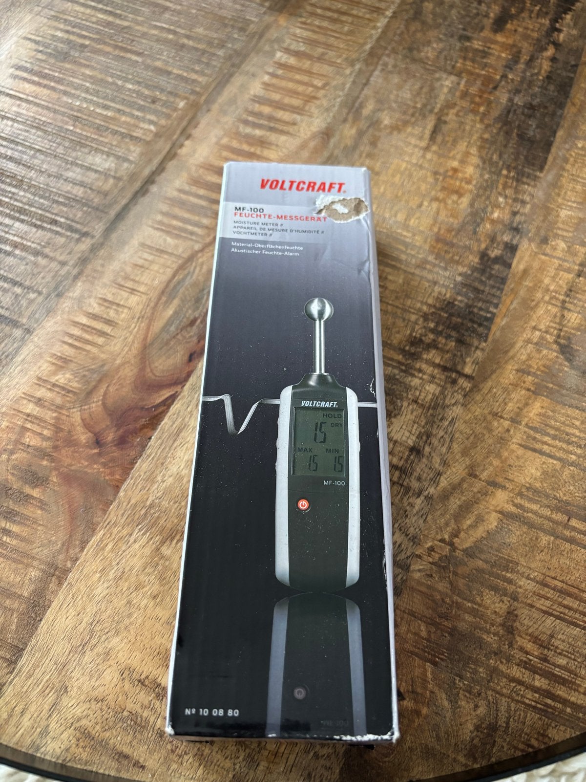VOLTCRAFT MF-100 Materiaalvochtigheidsindicator, Ophalen of Verzenden, Nieuw, Vocht of Vloeistof