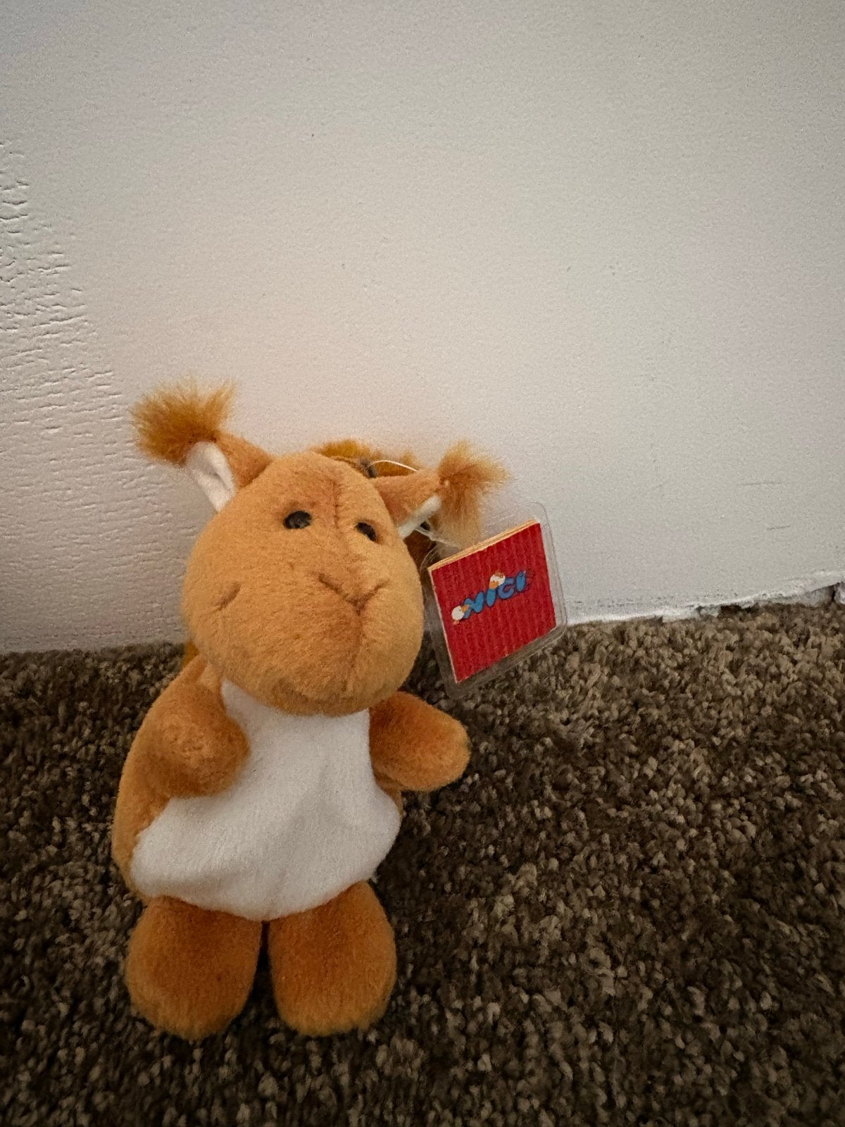 NICI Knuffel Sleutelhanger - Bruin, NICI, Ophalen of Verzenden, Klein (minder dan 20 cm), Bruin