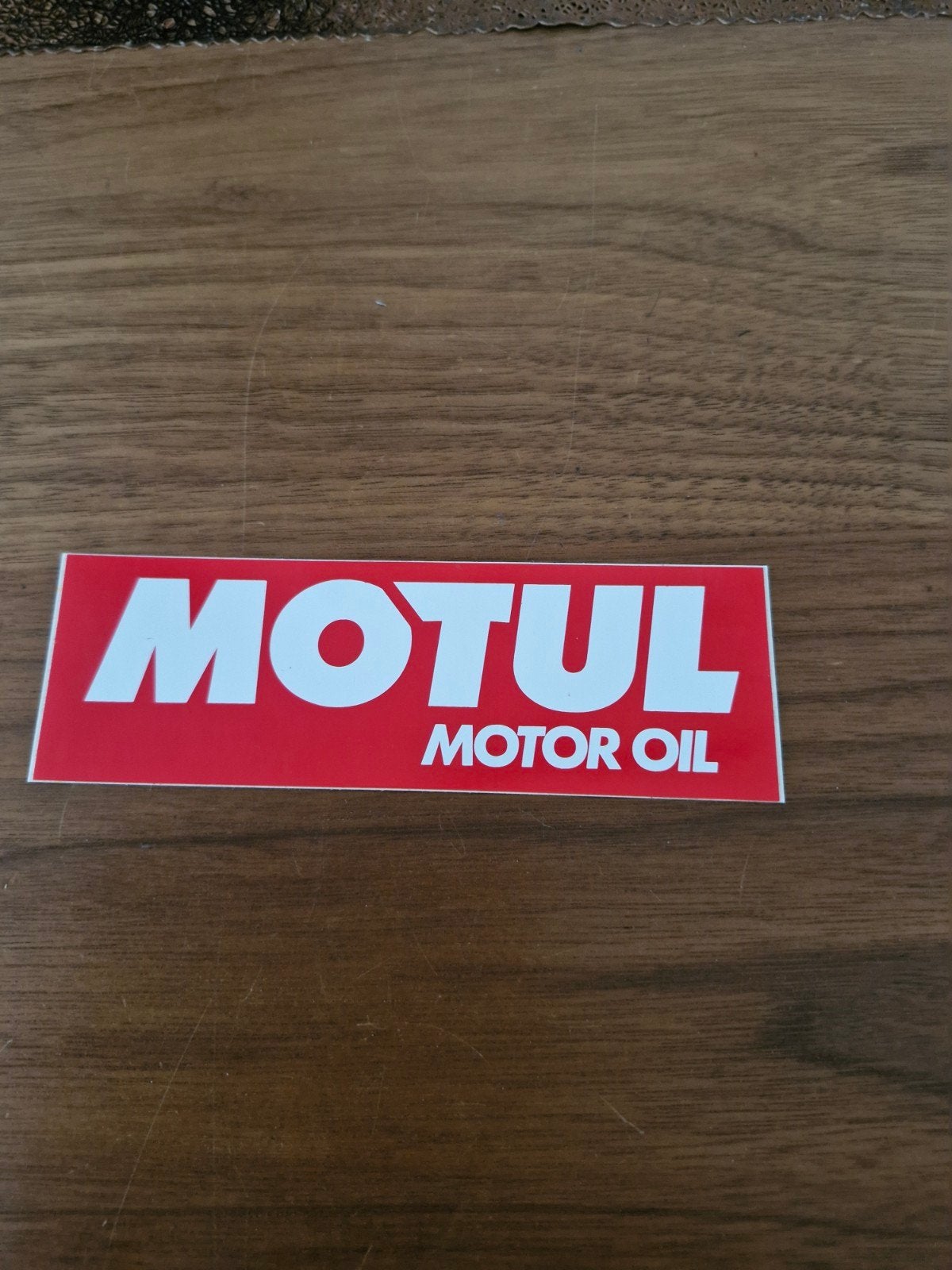 352 Motul Motor Olie Sticker - Rood/Wit, Ophalen of Verzenden, Nieuw, Merk