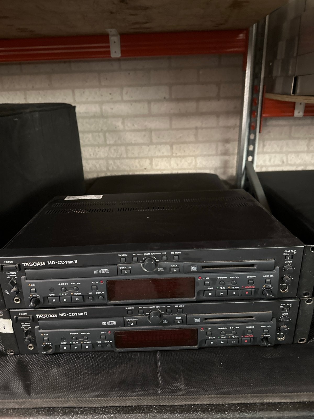 Tascam MD-CD1MKII CD/MD-speler - Professionele Audio, Audio, Tv en Foto, Cd-spelers, Info@br-productions.nl, Zo goed als nieuw