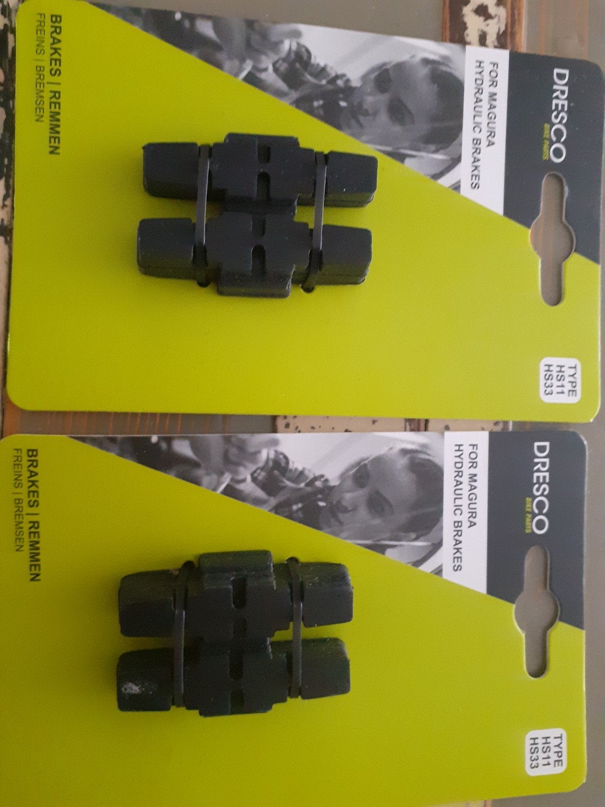 Dresco remblokjes HS11/HS33 - 2 pakjes, Ophalen of Verzenden