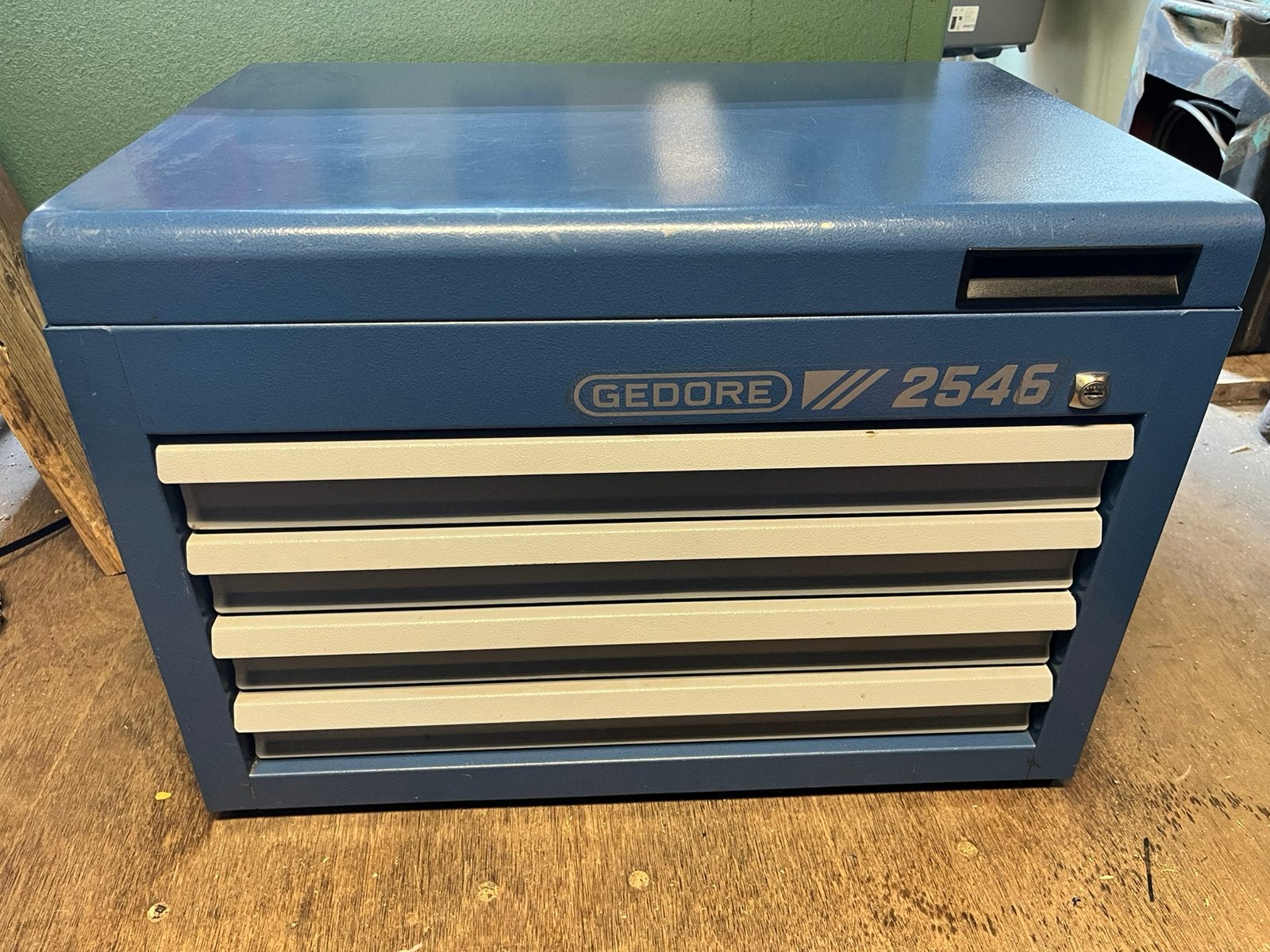 Gedore 2546 gereedschapskist 4 lades, Ophalen, Zo goed als nieuw
