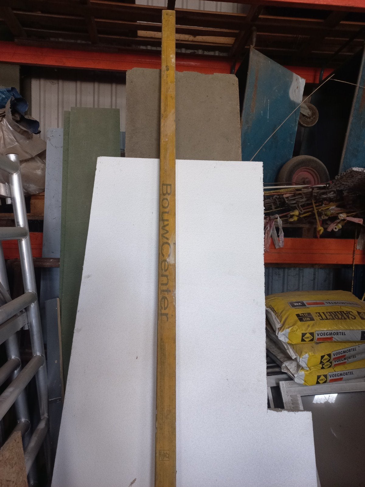 Metselprofiel 20 stuks 295 cm lang, Ophalen, Gebruikt