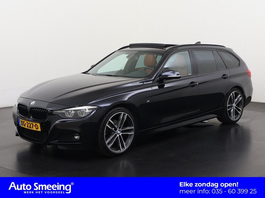 BMW 3 Serie Touring 320i M Sport Shadow High Executive | Pan, Auto's, BMW, Automaat, Achterwielaandrijving, Euro 6, 4 cilinders