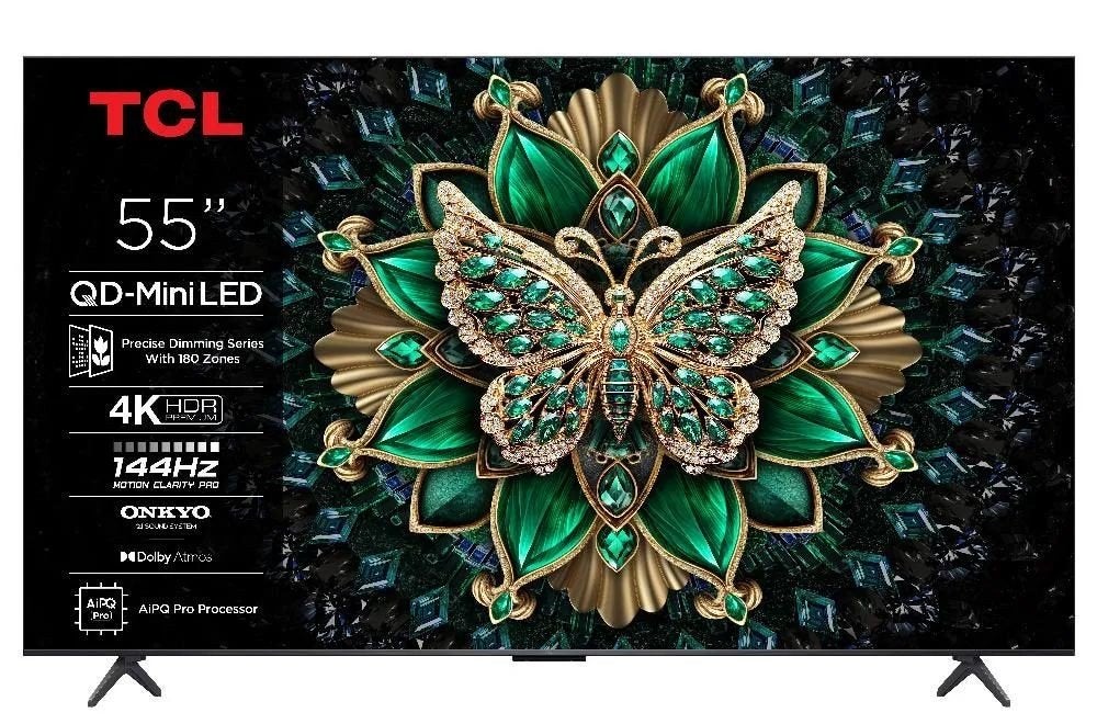 TCL 55MQLED75K 140cm 144 Hz 4K UltraHD QD-Mini LED Google TV
