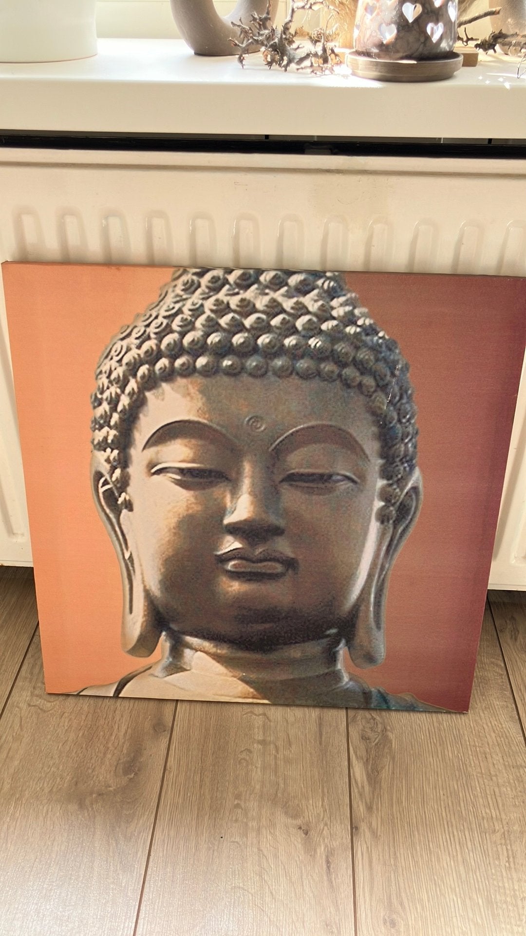 Mooi Boeddha wand decoratie, Ophalen, Zo goed als nieuw