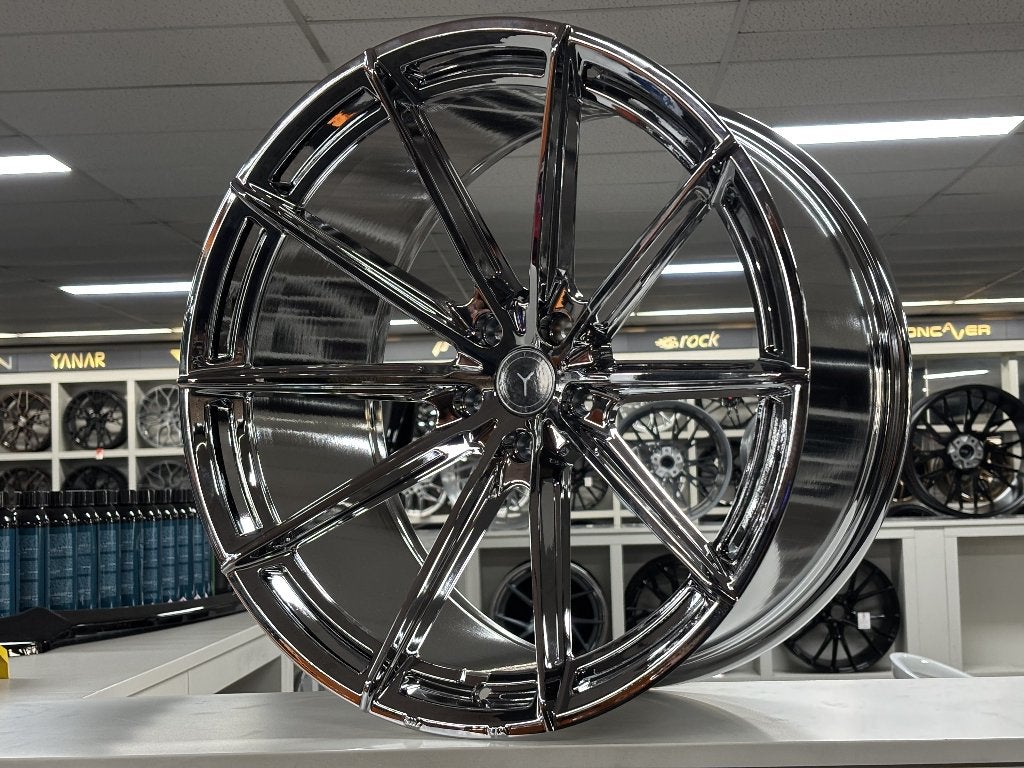YANAR YF.14 FLOW FORGED 20/21'' BMW M3 M4 G80 G81 G82 G87, Nieuw, Personenwagen, Zomerbanden, Velg(en)